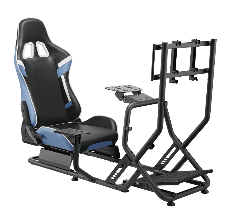 LRS09 Racing Simulator Cockpit with Monitor Mount (LRS09-BS03) product photo