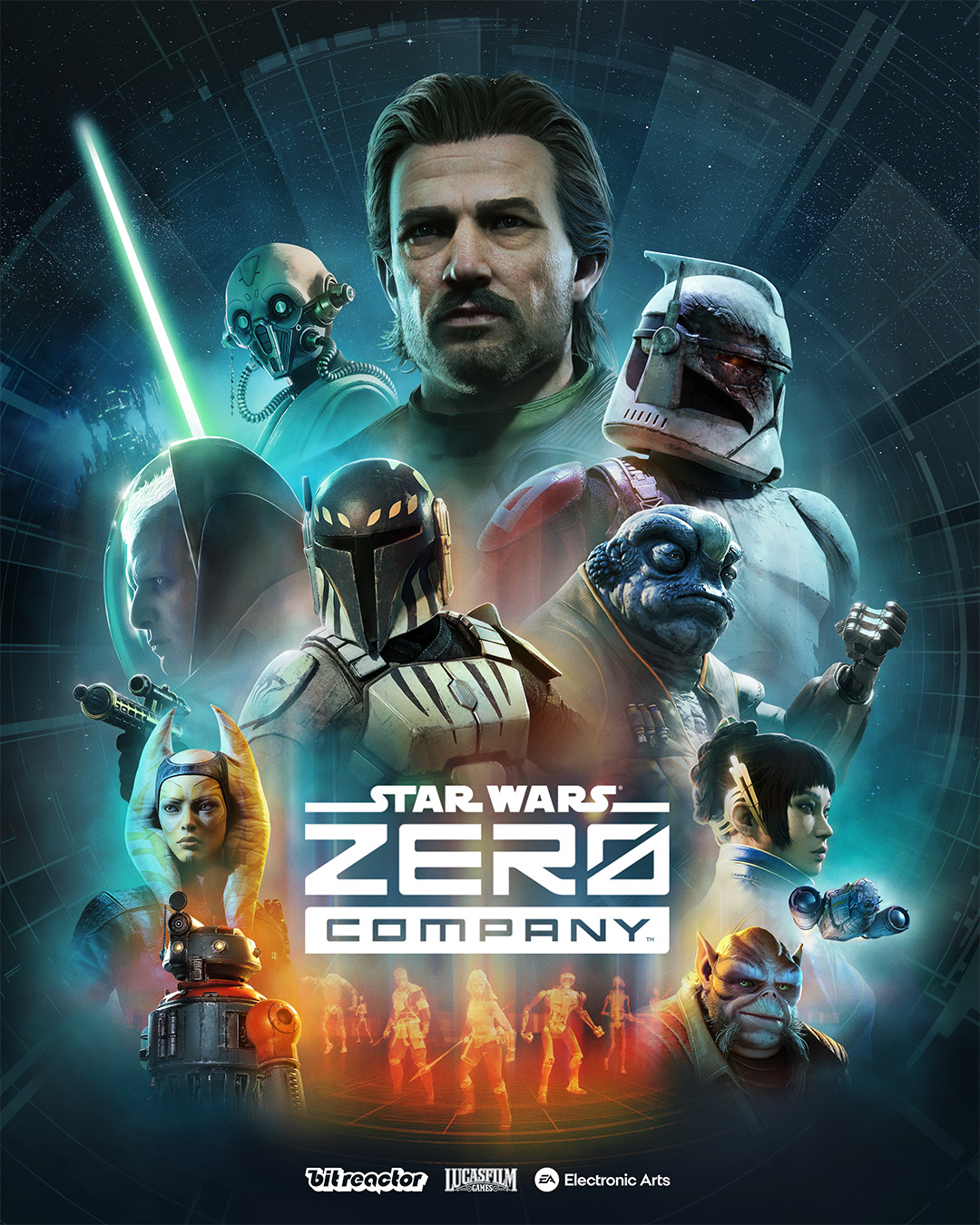 Star Wars Zero Company key art