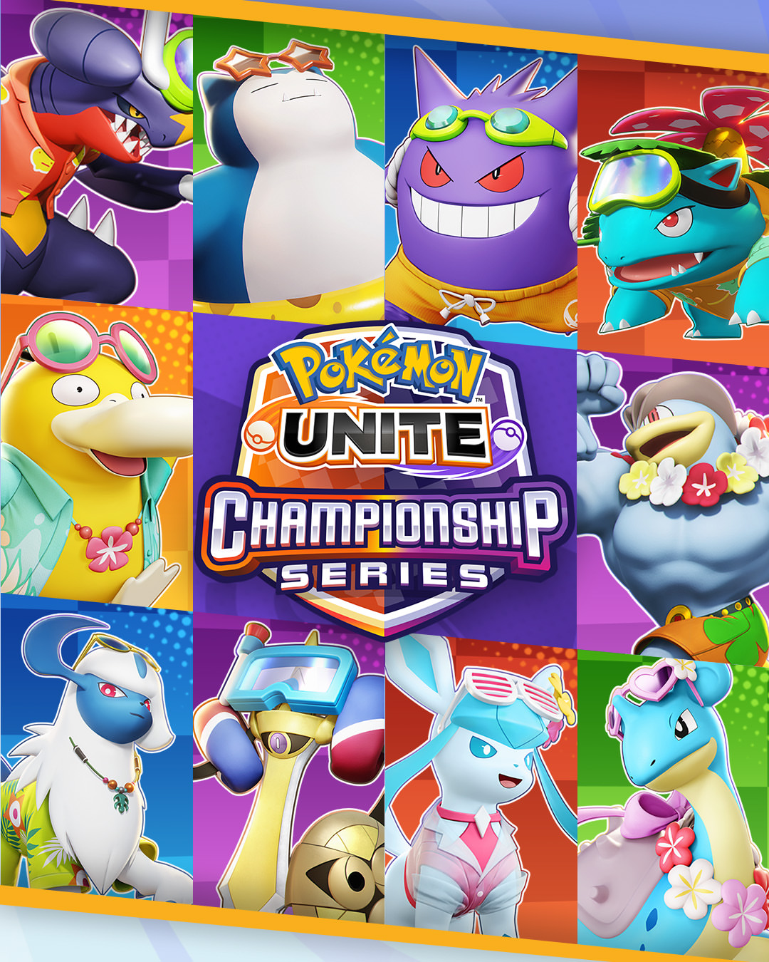 Pokémon UNITE Championship Series key art
