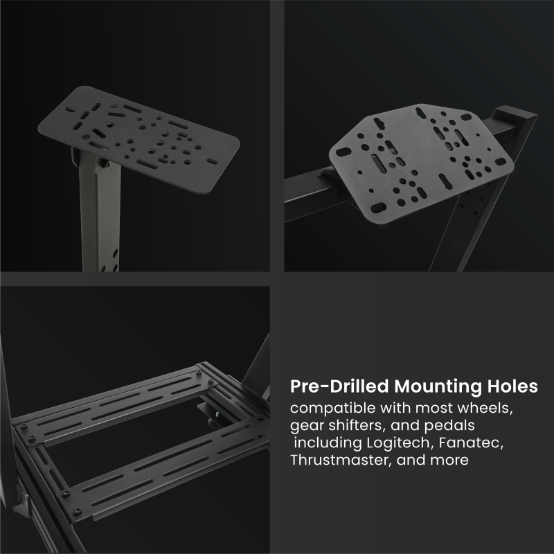 LRS16 Strix Sim Racing Cockpit with Gear Shift Mount & Seat (LRS16-BS03) product photo